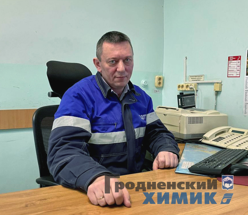 Начальник цеха гидрирования бензола Олег Патутин